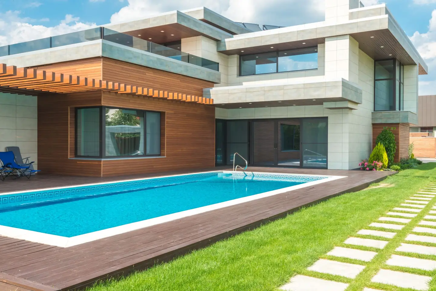 Swimming pool built in Oaklands, NSW